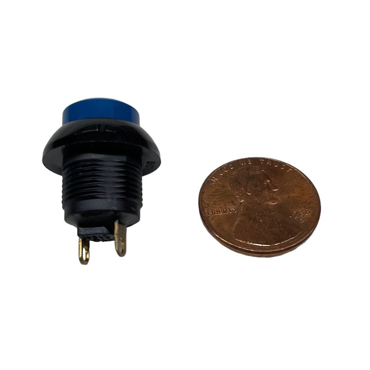 3109-4BLU Momentary Push Button [Blue]
