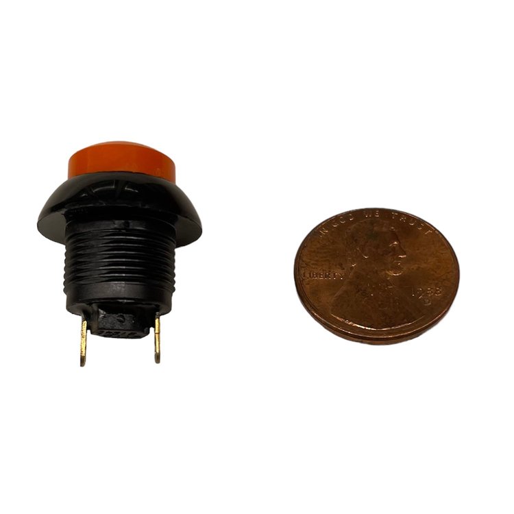 3109-4ORG Momentary Push Button [Orange]