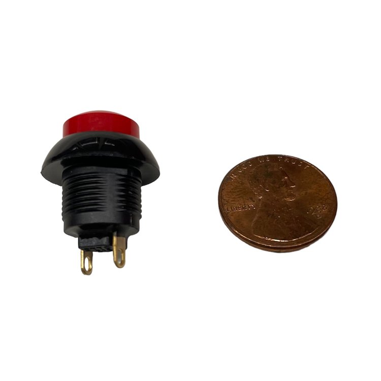3109-4RED Momentary Push Button [Red]
