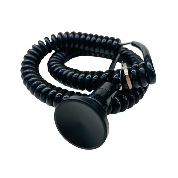 3109-CBLK Shredder Transbrake Button [Black, Billet Aluminum, Concave, Head, Momentary, Push Button Switch, Corded]