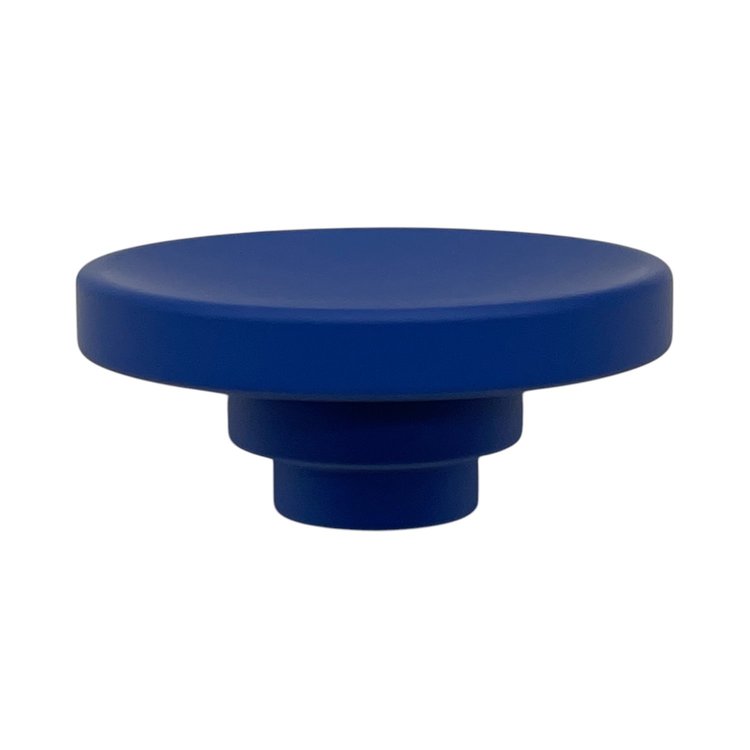 3112-CDBL Crusher Transbrake [Blue Concave, Button Head]