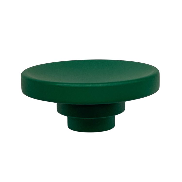 3112-CGRN Crusher Transbrake [Green Concave, Button Head]