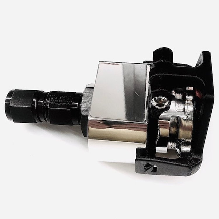 3300-005P Blower Water Filler Neck [Polished, Includes Bottom Fitting & Coupler]
