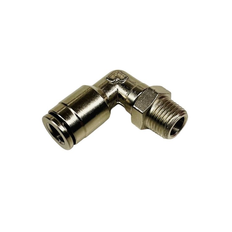 3300-90SS Push Lock Fitting [90 Degree, Stainless]