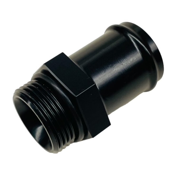 3516-1250-B O-Ring Boss ORB To Radiator Hose -16 AN ORB To 1.250 in. Hose [Black Anodized]