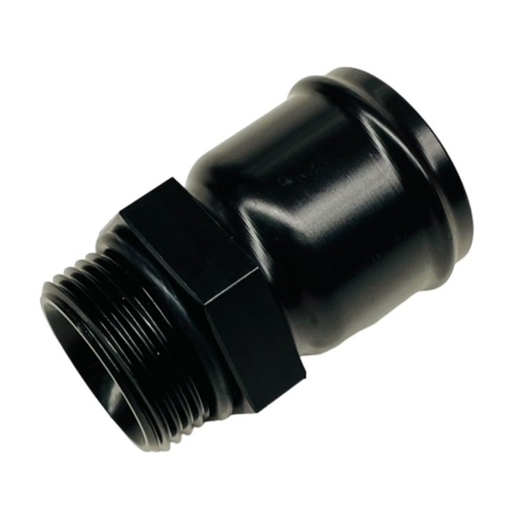 3516-1500-B O-Ring Boss ORB To Radiator Hose -16 AN ORB To 1.500 in. Hose [Black Anodized]
