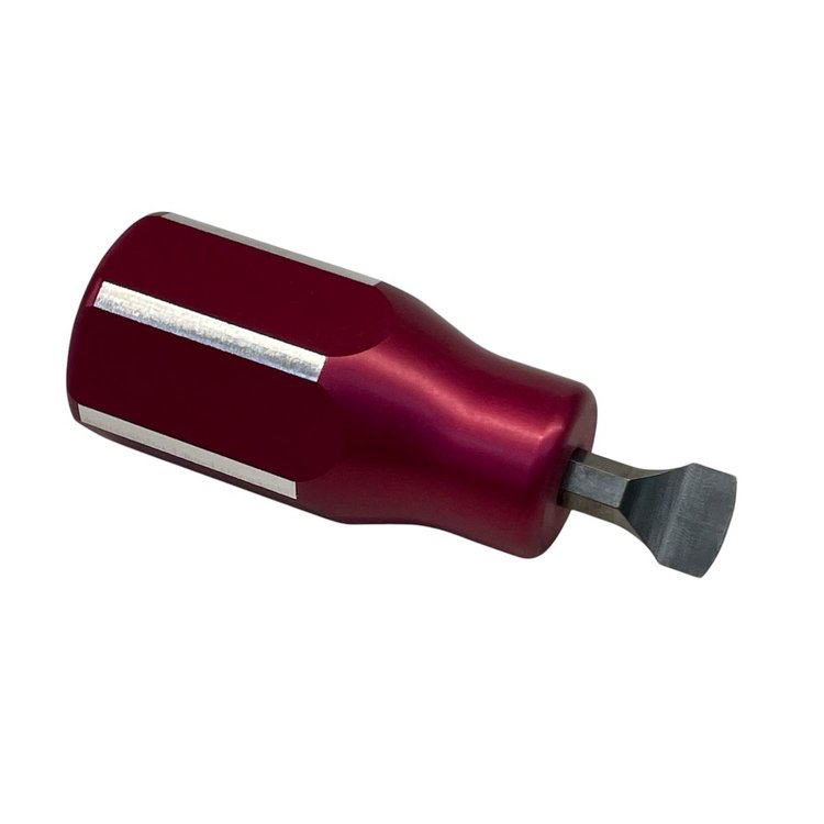 4000-001P Quick Fastener Wrench [Pink Aluminum Handle, 3/16 in. Slotted Head Driver]