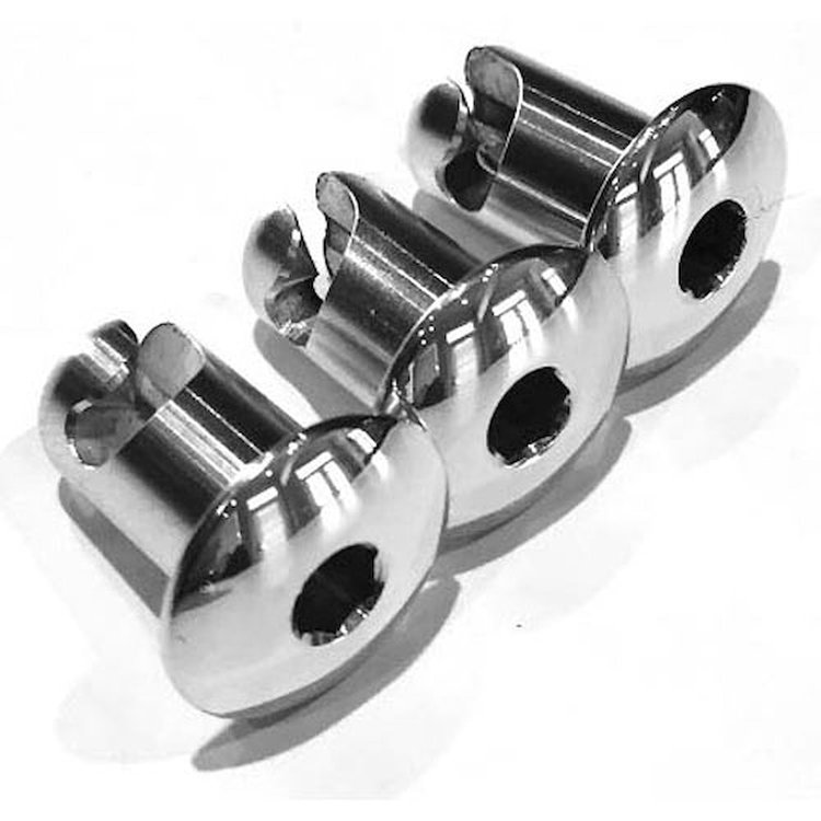 Quarter-Turn Hex Fasteners Head: Standard Dome Style