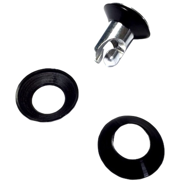 DZUS Quarter Turn Button Fastener Washers - Black