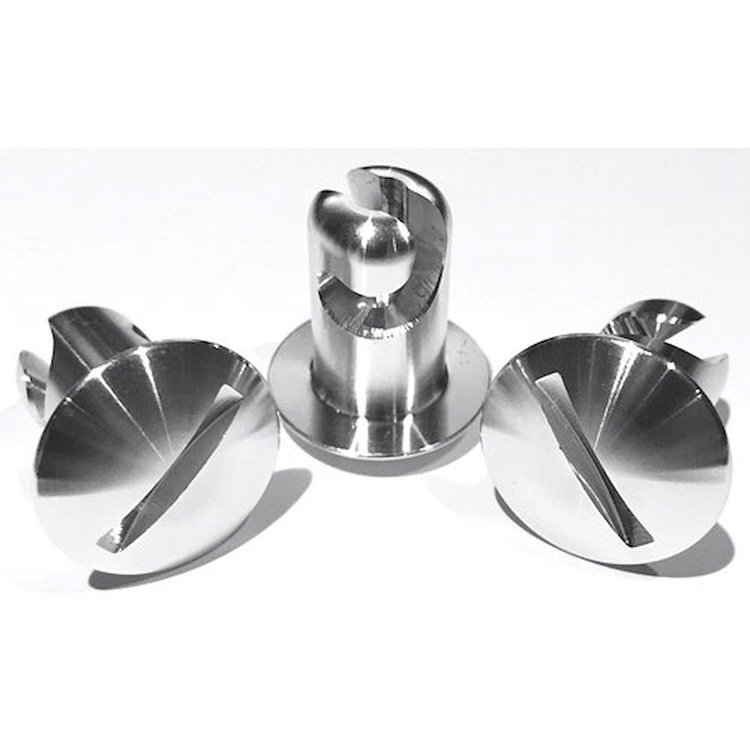 Quarter-Turn Fasteners Head: Standard Dome Style