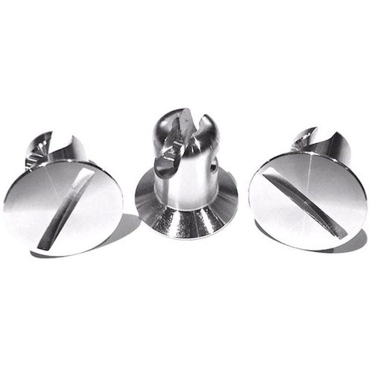 Quarter-Turn Fasteners Head: Standard Dome Style