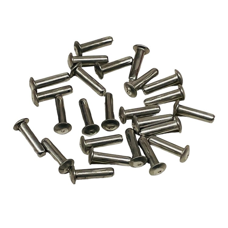 4503-025 Smash Rivet [1/8 in. Diameter X 0.375 in. Long, With 0.250 in. Daimeter Head, Aluminum, Set of 25]