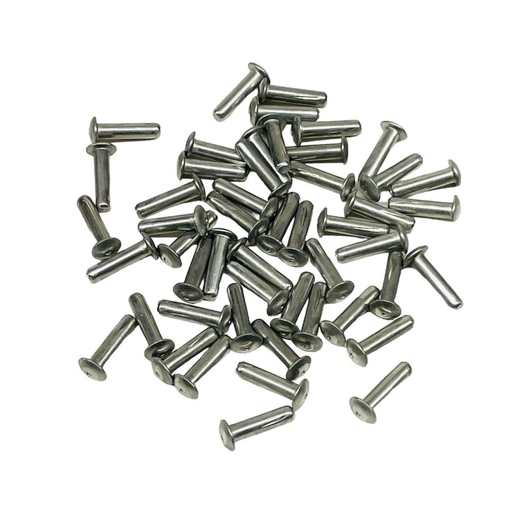 4503-050 Smash Rivet [1/8 in. Diameter X 0.375 in. Long, With 0.250 in. Daimeter Head, Aluminum, Set of 50]