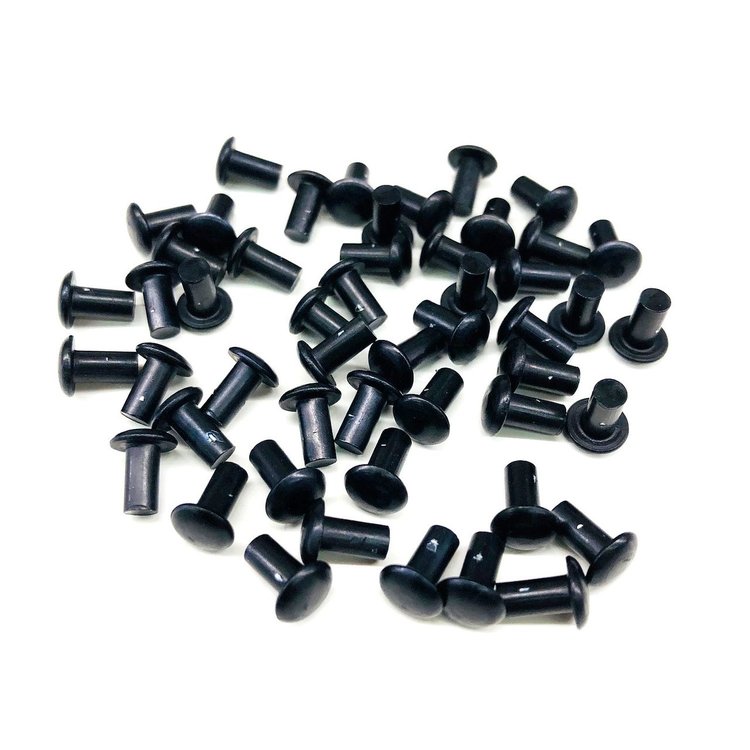 4504-025B Smash Rivet [1/8 in. Diameter X 0.500 in. Long, With 0.250 in. Daimeter Head, Aluminum, Set of 25]