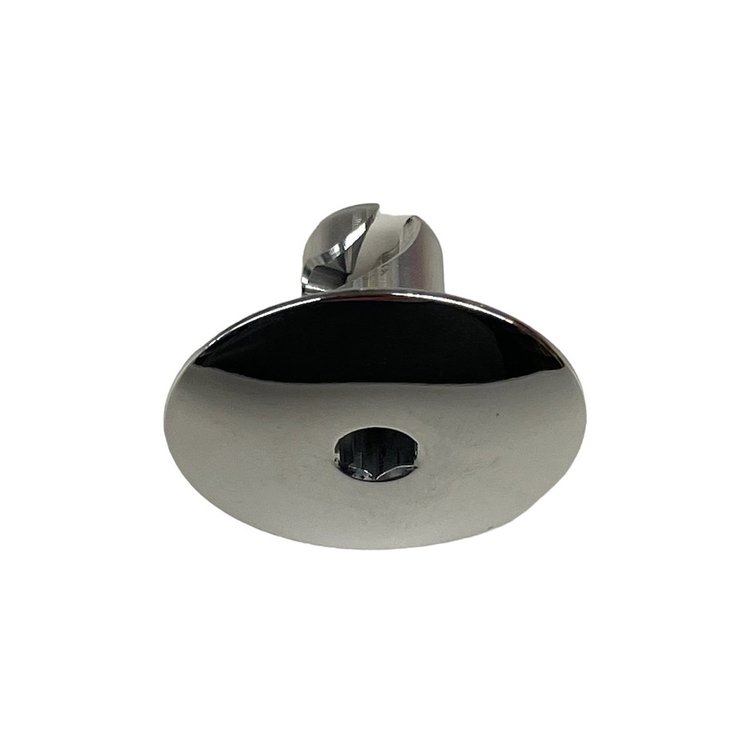 5001-600D-P Quarter Turn Quick Fastener [Hex, Dome-Os, Polished, 1.125 in. X 0.400 in. Diameter X 0.600 in. Grip]