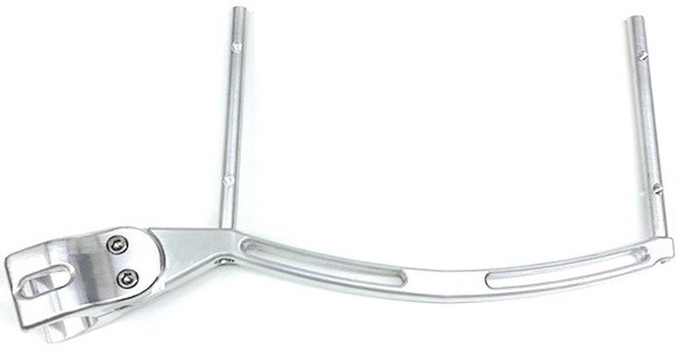 "Lite" Clamp-On Dial Board Bracket Fits 1.5" Roll Bars Raw