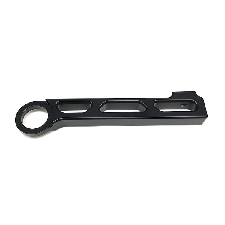 6001-500B Clamp On Dial Board Bracket [Replacement Arm, Black]