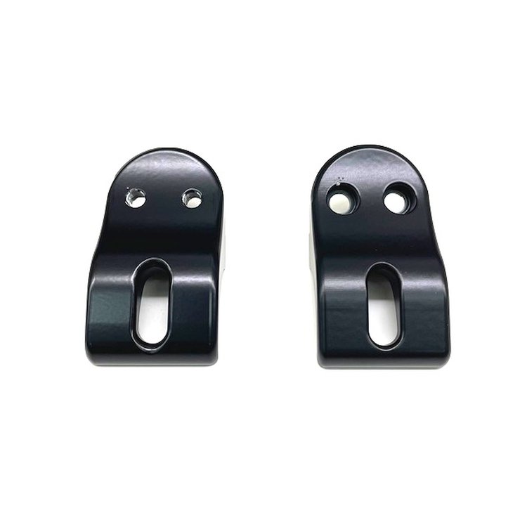 6001-902B Clamp On Dial Board Bracket [Replacement Clamps, Black, 1.250 in.]