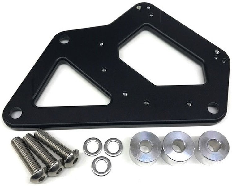 Cylinder Head Coil Mount Bracket Big Block Chevy Black