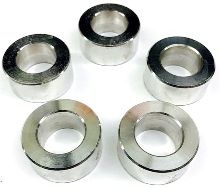 Billet Aluminum Lug Nut Spacer Washers