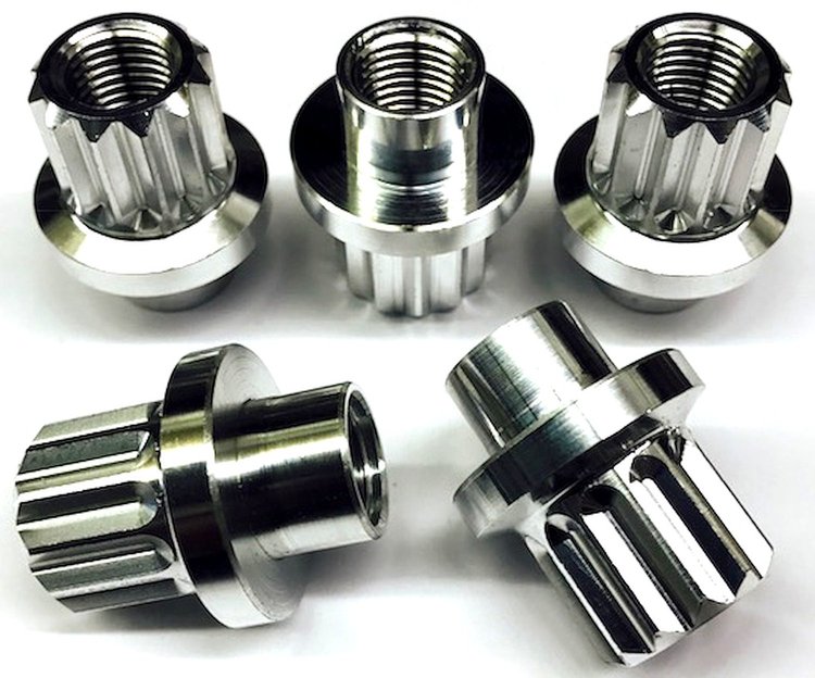 Billet Aluminum 12-Point Lug Nuts