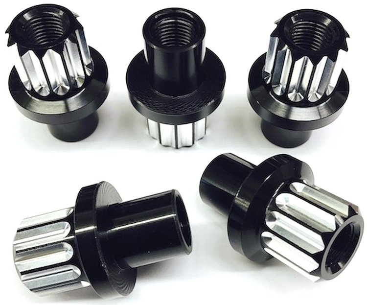 12-Point Billet Aluminum Lug Nuts