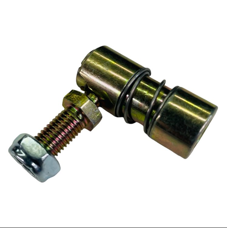 8000-006S Quick Disconnect Shifter Cable Swivel [Gold Irridated Steel, 10-32 Cable X 5/16 in.-24 Ball]