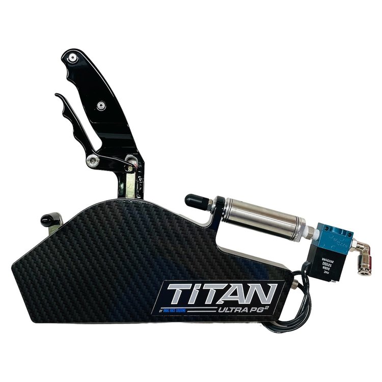 8000-01CB-10A Titan Ultra PG2 Shifter [Carbon Illusion, 10 ft. Cable, With Air Solenoid]