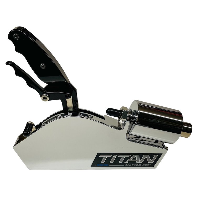 8000-01CH-10E Titan Ultra PG2 Shifter [Chrome, 10 ft. Cable, With Electric Solenoid]