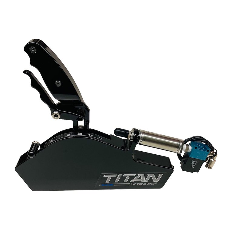 8000-01GB-11A Titan Ultra PG2 Shifter [Gloss Black, 11.5 ft. Cable, With Air Solenoid]