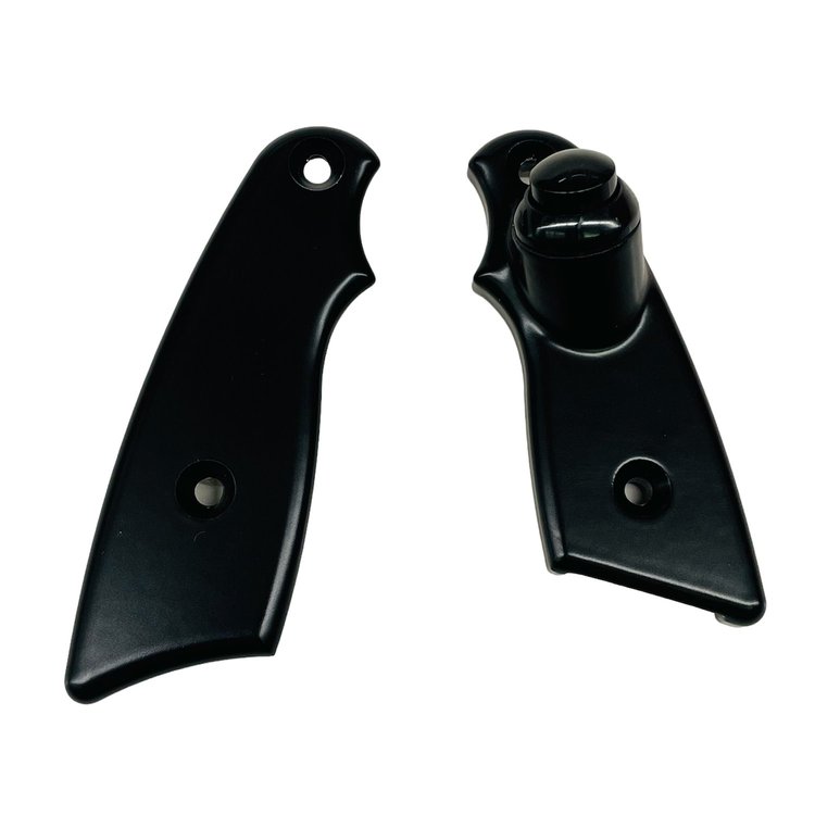 8000-03MB-BLK Titan Ultra PG2 Shifter Line Lock Grips [With Button, Matte Black, Black Button]