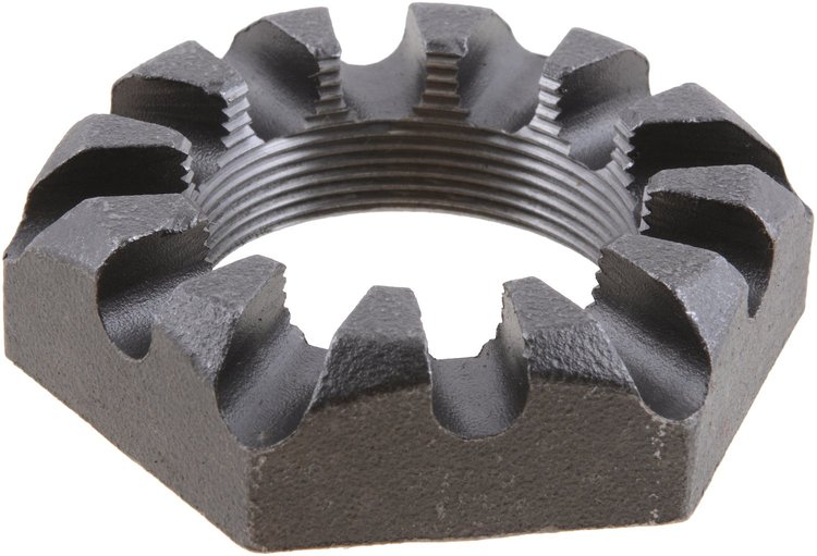 NUT  SLOTTED