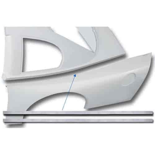 Back-Up Plate Kit Greenhouse To Quarter Panel