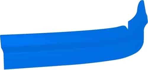 MD3 Left Front Lower Aero Valance - Blue