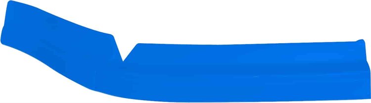 MD3 Right Front Lower Aero Valance - Blue