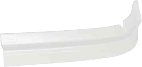 MD3 Left Front Lower Aero Valance -  White