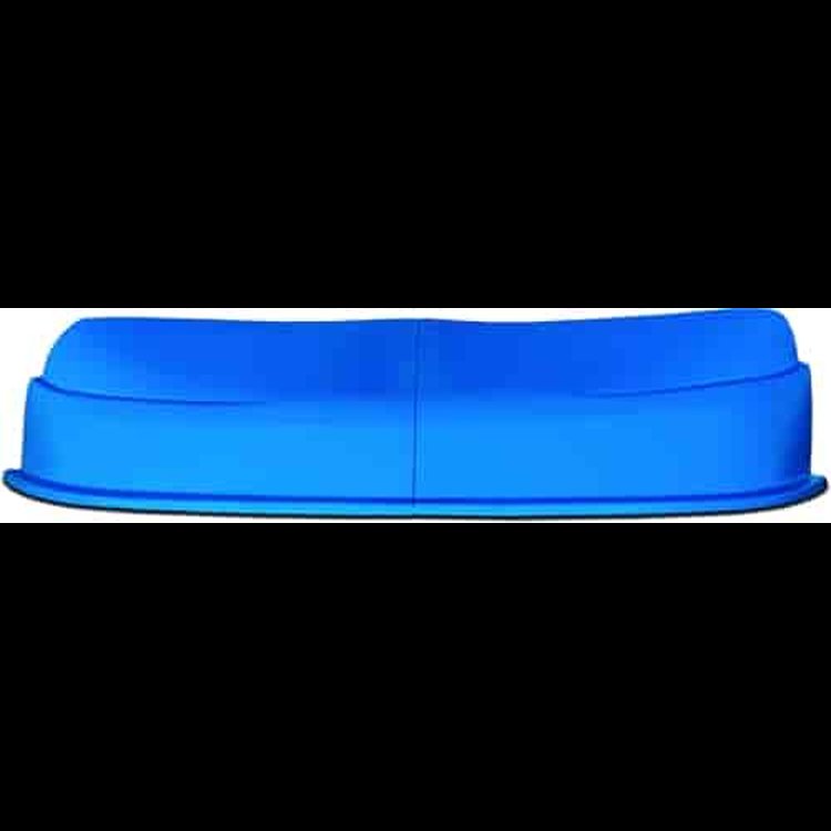 Gen 1/2 MD3 Dirt Late Model Replacement Plastic Nose Blue