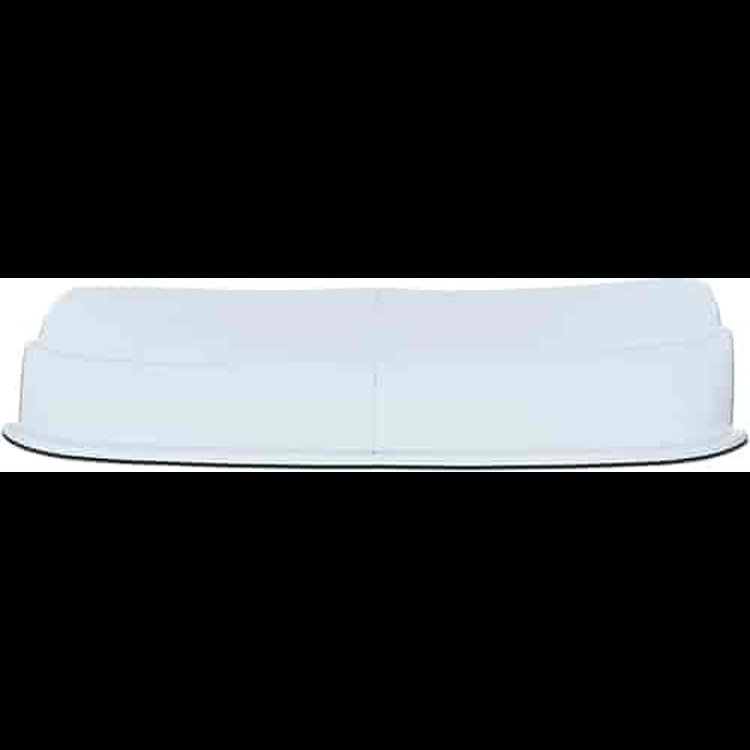 Gen 1/2 MD3 Dirt Late Model Replacement Plastic Nose White