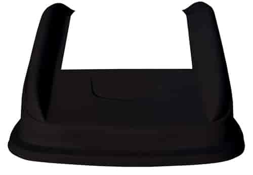 Asphalt/Dirt Modified Front Nose Assembly - Black