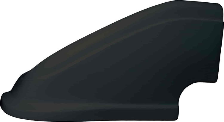 Asphalt/Dirt Modified Front Nose Left Side - Black
