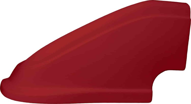 Asphalt/Dirt Modified Front Nose Left Side - Red