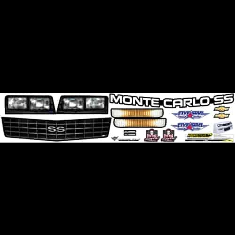 Nose ID Graphics Kit 1981-88 Chevy Monte Carlo Street Stock