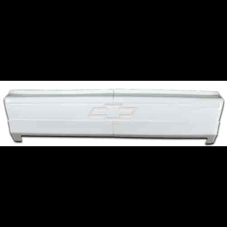 High-Impact Molded Plastic Street Stock Camaro Rear Bumper Cover - White