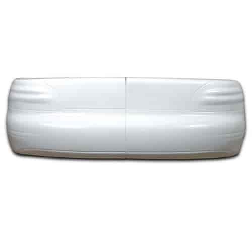 High-Impact Molded Plastic Street Stock Grand Prix Rear Bumper Cover - Black