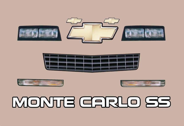 GRAPHX NOSE ID KIT MONTE