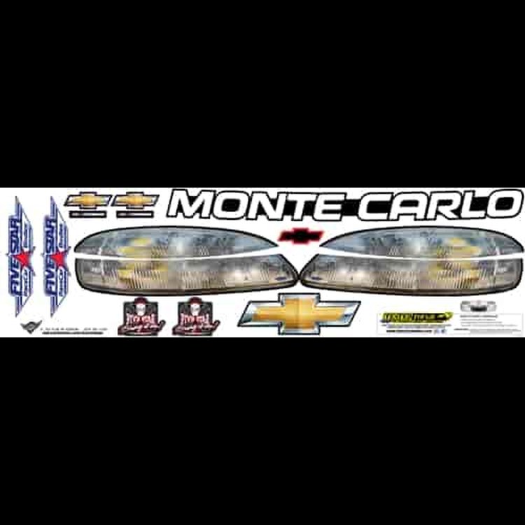 Nose ID Graphics Kit 1999 Chevy Monte Carlo Short Track