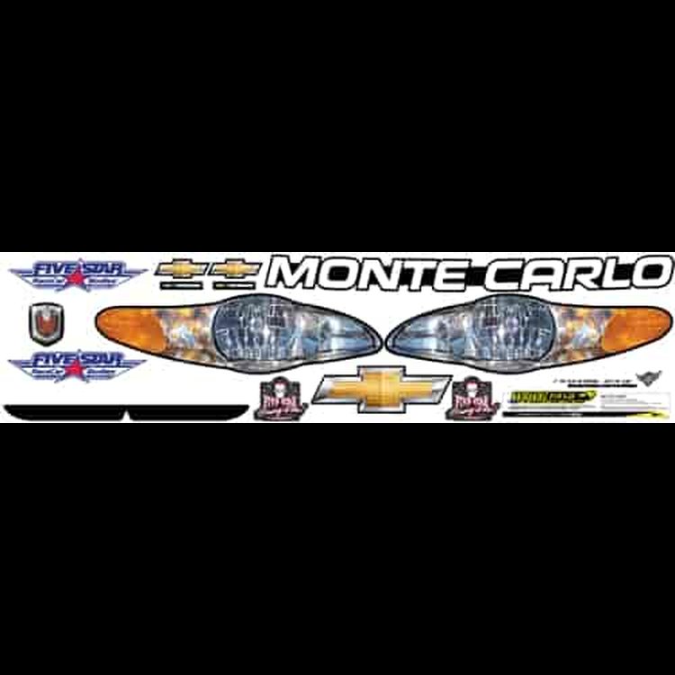 Nose ID Graphics Kit 2003 Chevy Monte Carlo Short Track/Sportsman