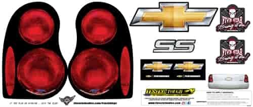 Tail ID Graphics Kit Chevy Monte Carlo Short Track