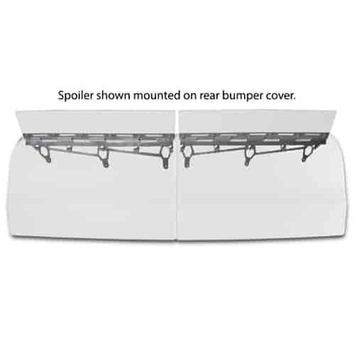 Rear Spoiler 1/4" Thick, 6.5" Height, 60" Long