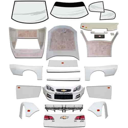 ABC Late Model Body Complete Package Greenhouse Style